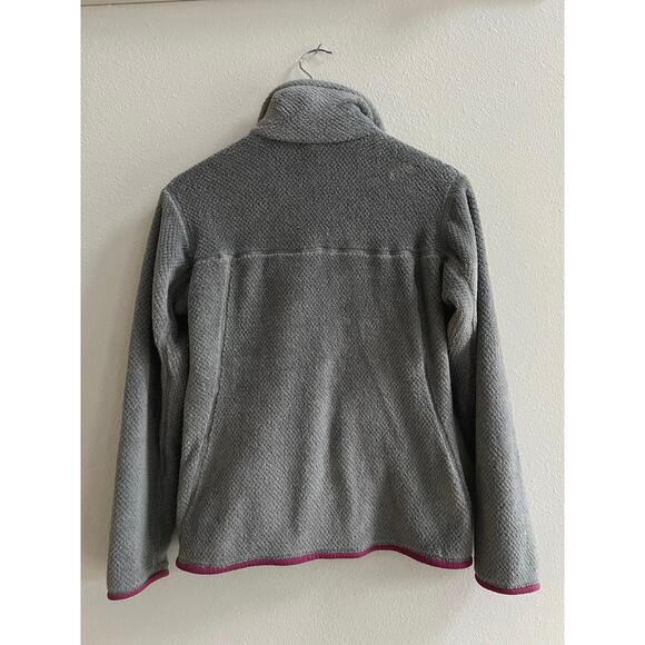 Patagonia Women’s Gray Rose ReTool Snap-T Fleece Pullover Jacket Size Small - Picture 5 of 9